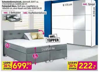 Möbel Boss Schwebetürenschrank Angebot