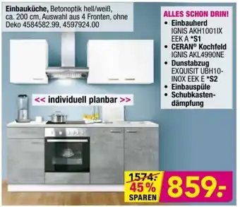 Möbel Boss Einbauküche Angebot