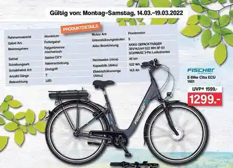 Famila Nord West Fischer E-bike Cita Ecu 1401 Angebot