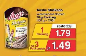 Famila Nord West Aoste Stickado Angebot