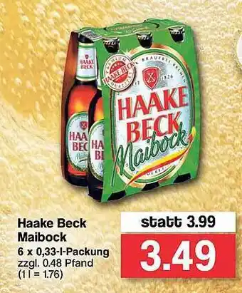 Famila Nord West Haake Beck Maibock Angebot