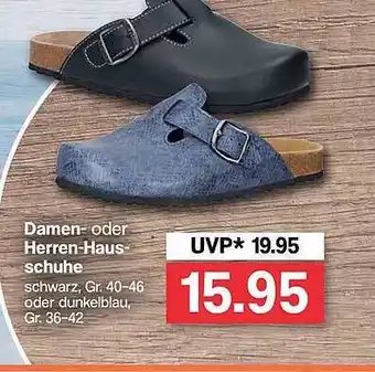 Famila Nord West Damen Oder Herren-hausschuhe Angebot