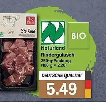 Famila Nord West Naturland Rindergulasch Angebot