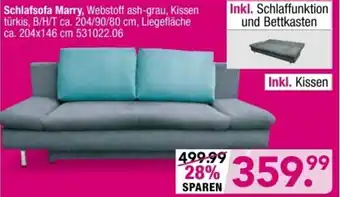 Möbel Boss Schlafsofa Marry Angebot