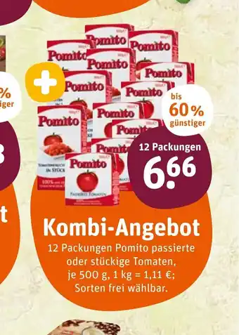 tegut Kombi-Angebot 12 Packungen Pomito passierte 12 packungen Angebot