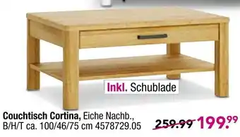 Möbel Boss Couchtisch Cortina Angebot