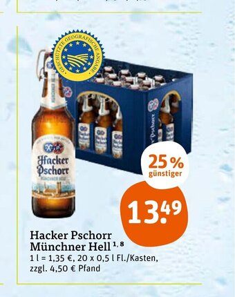 tegut Hacker Pschorr Munchner Hell Angebot