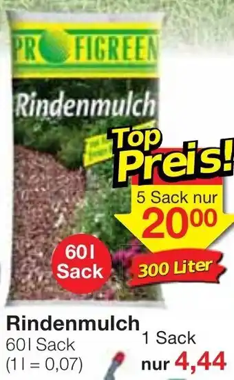 Jawoll Rindenmulch 60 L Sack Angebot