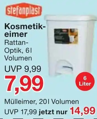 Jawoll Stefanplast Kosmetikeimer 6 Liter Angebot