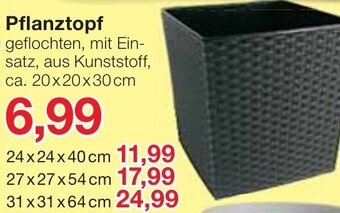 Jawoll Pflanztopf Angebot