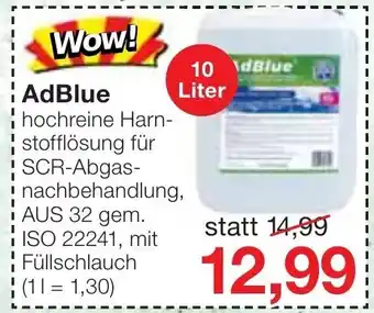 Jawoll AdBlue 10 Liter Angebot