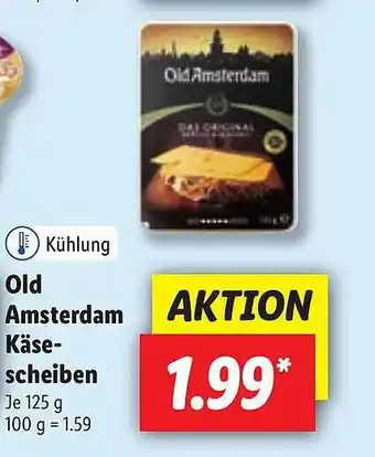 Lidl Old Amsterdam Käsescheiben Angebot