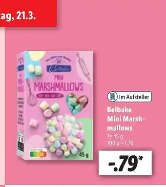 Lidl Belbake Mini Marshmallows Angebot