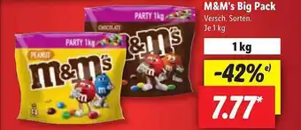 Lidl M&m's Big Pack Angebot