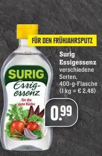 Scheck-in-Center Surig Essigessenz Angebot