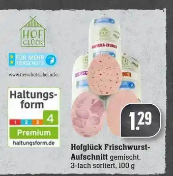 Scheck-in-Center Hoglück Frischwurst-aufschnitt Angebot