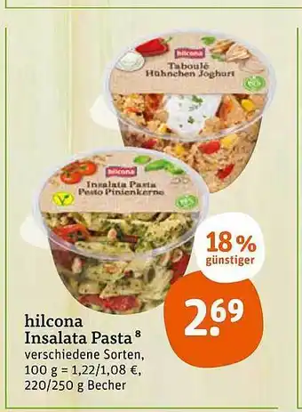 tegut Hilcona Insalata Pasta Angebot