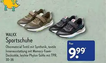 Aldi Nord Walkx Sportschuhe Angebot