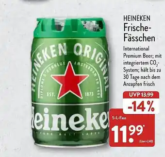 Aldi Nord Heineken Frische-fässchen Angebot