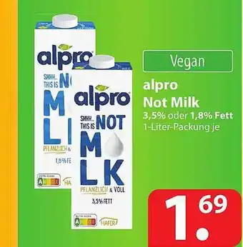 Famila Nord Ost Alpro Not Milk Angebot