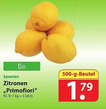 Famila Nord Ost Zitronen „primofiori“ Angebot