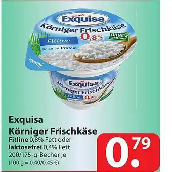 Famila Nord Ost Exquisa Körniger Frischkäse Angebot