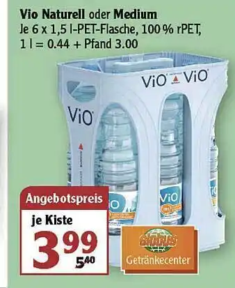 Globus Vio Naturell Oder Medium Angebot