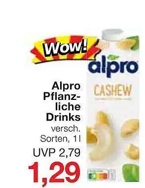 Jawoll Alpro Pflanzliche Drinks Angebot