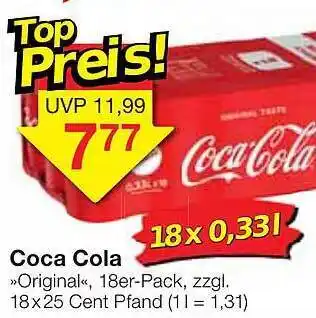 Jawoll Coca Cola Angebot