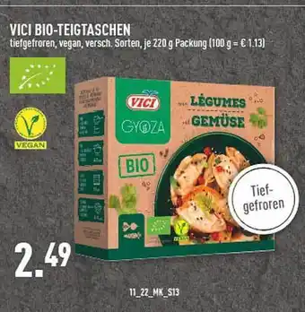 Marktkauf Vici Bio-teigtaschen Angebot