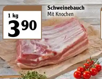 Globus Schweinebauch 1kg Angebot