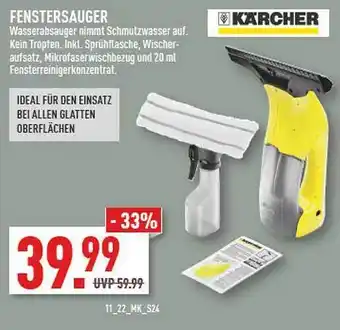 Marktkauf Karcher Fenstersauger Angebot