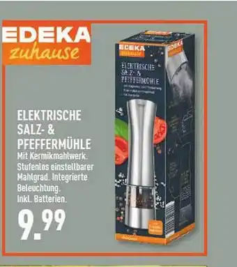 Marktkauf Edeka Zuhause Elektrische Salz- & Pfeffermühle Angebot