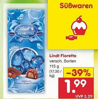 Netto Marken-Discount Lindt Fioretto Angebot