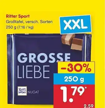 Netto Marken-Discount Ritter Sport Angebot