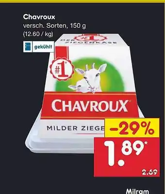 Netto Marken-Discount Chavroux Angebot