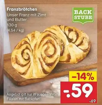 Netto Marken-Discount Franzbrötchen Angebot