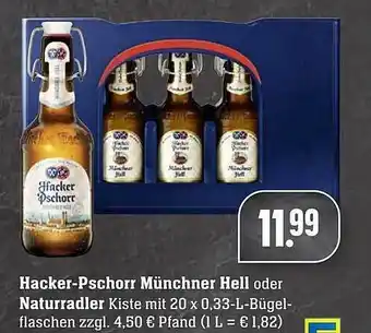 Edeka Hacker-pschorr Münchner Hell Oder Naturradler Angebot