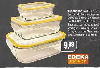 Edeka Glasdosen Set Edeka Zuhause Angebot