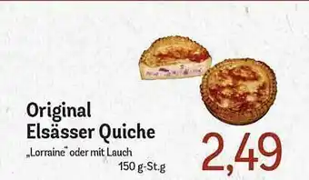 Edeka Original Elsässer Quiche Angebot