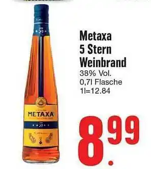 Edeka Metaxa 5 Stern Weinbrand Angebot