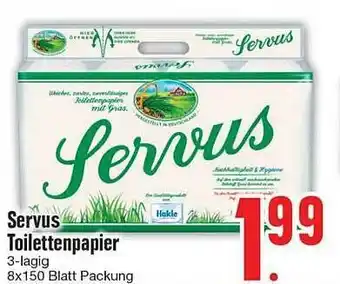 Edeka Servus Toilettenpapier Angebot