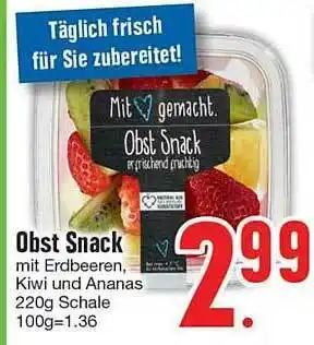 Edeka Obst Snack Angebot