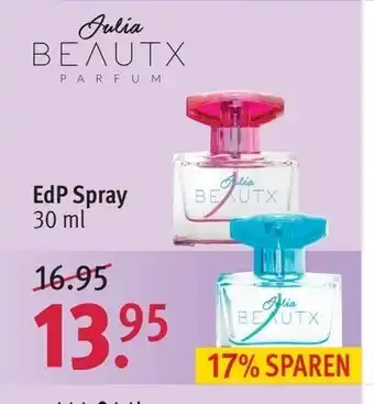 Rossmann Julia Beautx EdP Spray Angebot