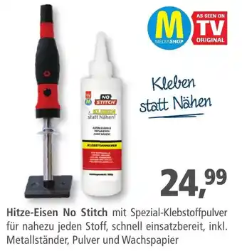 Pfennigpfeiffer Hitze Eisen No Stitch mit Spezial Klebstoffpulver Angebot