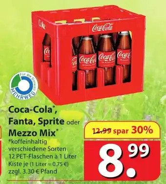 Famila Nord Ost Coca-cola, fanta, sprite mezzo mix Angebot