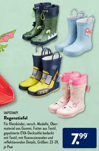 Aldi Süd Impidimpi Regenstiefel Angebot