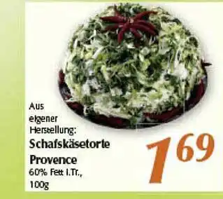 inkoop Schafskäsetorte Provence Angebot