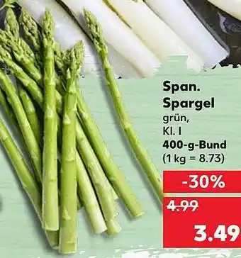 Kaufland Span. Spargel Angebot