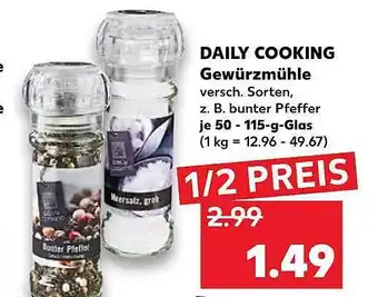 Kaufland Daily Cooking Gewürzmühle Angebot